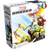 Asmodee - Marvel D.A.G.G.E.R., Gioco da Tavolo, 1-5 Giocatori, 12+ Anni, Edizione in Italiano