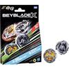 Hasbro Gadget - Beyblade-X - Booster Pack Dual Set - Gale Wyvern 3-60T + Sword Dran 3-80B