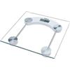 DIGIQUEST Bilancia Pesapersone Digitale Digiquest LIBRA150 in Vetro Temperato 30x30 cm - Portata 150 kg, Precisione 100 g, Display LCD, Batteria inclusa