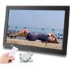 HWHDJ Cornice digitale da 20 pollici, USB, schermo IPS 1920 x 1080, cornice per foto digitale, per regali, compatibile con slot per schede SD da 64 GB, supporta sensore di movimento video musicale con