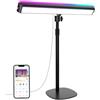 NEEWER NG01 Streaming Key Light LED RGB Bifacciale, Lampada da Tavolo Smart | Compatibile con Alexa Google Assistant, per Gaming Video Conferenze, 16M Colori, Luce Tubo da Studio 2700K-7000K CRI97+