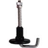 AOYUDJ 3/8 Interfacce Filettate Metallo Montaggio A Molla In Acciaio Inox Gravitys Treppiedi Gancio per Fotocamera Treppiedi Centro Albero Accessori