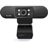MOOILKO Webcam 1080P, HDWeb Camera con microfono HD integrato 1920 x 1080p USB N Play Web Cam, video widescreen Lavoro d'ufficio(H800)