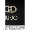 Liu Jo Sciarpa stola oval monogram nero C26LJ26 2F5023 T0300