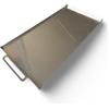 EWH Lamiera raccogli-grasso in acciaio inox, per barbecue a gas Campingaz 4, serie Classic Woody Master, dimensioni: 35,5 x 25,4 x 1,5 cm (lunghezza x larghezza x altezza)