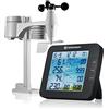 Bresser Stazione meteorologica ClimateConnect Tuya Smart Home 7-in-1 nero