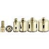 Metabo 628320000 - Set di 6 punte diamantate per piastrelle Dry