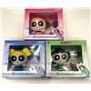 Bandai Ichiban Kuji Powerpuff Girls Blossom Bubbles Buttercup Mascotte Peluche Set J...