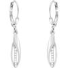 SOFIA MILANI - Orecchini da Donna in Argento 925 - con Pietra Zircone - Orecchino Pendente ad Ovale - E2164