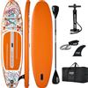 Aqua Marina Pure Air Coast 10'10 - Set SUP gonfiabile con tavola da stand up paddle 330x82x15 cm