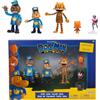 Jakks Pacific - Figurki Premium Dogman Pack 5 Postaci 6cm Kolekcjonerskie
