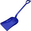 Faithfull Pala in plastica blu Faithfull, leggera e resistente con manico in acciaio rivestito in polipropilene - Dimensioni lama 390 mm x 315 mm, lunghezza totale 1020 mm