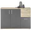 AVANTI TRENDSTORE Bea - Cassettiera/comó in Legno Laminato nella misura 120x84x35 cm, disponibile in diversi colori. Perfetto per soggiorni, ingressi o camere da letto