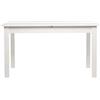 AVANTI TRENDSTORE - Colima - Tavolo da pranzo, allungabile per 40 cm, in legno laminato, disponibile in diversi colori ed in 4 diverse misure (140-180x76,5x80 cm, Bianco)