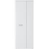 AVANTI TRENDSTORE-Feena-Armadio portascope da interno, armadio multiuso con divisori interni, colore bianco. Dimensione LAP 68,9x179,1x34,8 cm