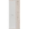 AVANTI TRENDSTORE-Feena-Armadio portascope da interno, armadio multiuso con divisori interni, colore bianco sabbia. Dimensione LAP 68,9x179,1x34,8 cm