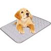 WOONEKY Tappetino Rinfrescante Estivo per Animali Domestici Materassino Cooling per Cani e Gatti Xs Grigio Cuscino per Riposo e Dissipazione Del Calore