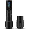 INKin Macchinetta Tatuaggi, Inferno Macchina Tatuaggi Wireless con 6 Corse 2,0-4,5mm und Groß Display Digitale OLED, Kit Tatuaggi Professionale con 40mm und 36mm Presa Grande und Batterie da 1800 mAh