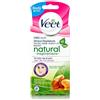 VEET Strisce Depilatorie Viso Natural Inspirations Argan Oil 16pz
