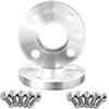 Simoni Racing DR055/B16, Kit 2 Distanziali per Ruote da 15Mm, Completi di Bulloni