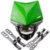 GOOFIT Fari Lampada Alogena Moto 12v H4 35w Luce Laterale Motocross Sostituzione Per Pitbike Bicicleta Scooter Cafe Racer Atv Verde