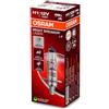 OSRAM NIGHT BREAKER LASER H1, +150% di luce in , lampada alogena per fari, 64150NL, 12V, scatola pieghevole (1 lampada)