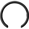 ASFDSG volante Coprivolante Auto In Pelle Scamosciata Ultra Sottile Per Tesla Per Model 3 Per Model Y Per Model S Accessori Interni Coprivolante Auto(Black-Leather)