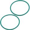 Create idea 2 pezzi di tenuta del tappo del serbatoio dell'olio del servosterzo 32411128333 32410141428 compatibile con BMW