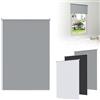 ACXIN Tenda a rullo oscurante Klemmfix senza fori, 110 x 210 cm, tenda avvolgibile termica per finestre, tenda avvolgibile per finestre e porte, protezione solare (grigio)