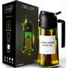 CREADY Spruzzino Olio per Friggitrice Aria 470 ml | Bottiglia Dosatore Olio 2 in 1