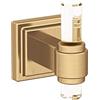 Amerock Glacio Clear/Champagne Bronzo Contemporaneo Singolo Accappatoio Gancio