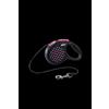 Flexi Design XS Corda 3 mt Nero/Rosa