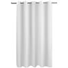 River Dream Tenda da doccia in tessuto senza ganci - 180,3 x 188 cm, dimensioni standard, grado alberghiero e idrorepellente, lavabile in lavatrice, bianco, dimensioni standard 180 x 74