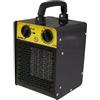 Dedra Riscaldatore elettrico DEDRA DED9930C1 - Quadrato 2,0 kW, elemento riscaldante in ceramica PTC, per ambienti ben isolati, termostato, protezione contro il surriscaldamento, tre modalità di
