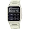 Casio Orologio da uomo vintage con calcolatrice CA53W-1, Grigio, CA-53WF-8BCF