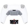 eXtremeRate Trasforma Rise in Rise4-Tasti Posteriori K1 K2 K3 K4&Scheda PCB Ricambio per ps5 Controller Rise&Rise4 Remap Kit(Non Remap Kit Completo)-Grigio Ardesia Chiaro