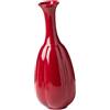 LeeQinersw Porta di Fiori Rossi Alto per Arredamento per Ufficio E Soggiorno, 9 Cm X 25.5 Cm