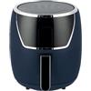 Wintem - Friggitrice ad Aria 5 Litri con LED Touch, Timer 60 Minuti, Spegnimento Automatico, Cottura Senza Olio Rapida e Uniforme per Ricette Croccanti in Famiglia