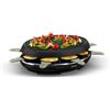 Tefal Raclette Neo Deco Eco Design 8 RE31E8, Raclette e Grill, 8 Persone, Antiaderente, Funzione 2 in 1, Guadagno a Consumo energetico, Riciclabile Eco-Design Made in France