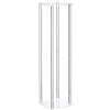KESOTO Supporto per Fiori Trasparente, Colonne per Allestimenti alto per Vaso espositore, Decorazione da Tavolo Trasparente, Piedistallo per Feste di Compleanno, Centrotavola Matrimonio, 80 Cm