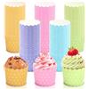 HavaCue ㅤ HavaCue 160 Pirottini per Muffin Carta Colorati, Pirottini per Confetti, Carta per Muffin da Forno, per Dessert, Feste, Party, Matrimoni, Natale, Compleanno, Halloween(Amarillo Morado Verde Rosa Azul)