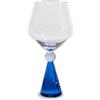 WD Lifestyle - Bicchiere da Cocktail in Vetro ARANCIONE E VERDE