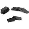 Evemodel Base rettangolare modello base in plastica per figure o miniature per giochi di guerra decorazione tavolo (20pcs 25* 50mm)