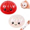 lunule Gigante Glitter Squishys Ravioli,Glitter Dumpling Squishys,Dumpling Squishy Mysterys for Stress Play,Stress Balls Squeeze Toys,Sensory Game with Large Capacity Per il rilassamento Bambini Adulti