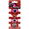 Joy Toy Miraculous Fermatreccine, 4 Pezzi per Bambini, 65978