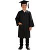 Generico Set Toga E Tocco Per Bambini Abito Da Laureato Set Per Bambini 2026 4-10 Anni Costume Da Laureato Con Stola Cappello E Nappina 2026 Abito Diploma Asilo Scuola Materna Primaria Kit Completo
