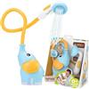 Yookidoo - Doccetta bagno elefante blu e arancione -