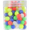 CIYODO Palline di Plastica Colorate Set di 100 da 10mm per Giochi di Ordinamento e Apprendimento della Probabilità, per L'educazione Matematica dei Bambini in Classe