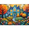 MOJIGE Puzzle da 1000 pezzi, puzzle per adulti, un puzzle impegnativo, per tutta la famiglia, regali per donne, regali per uomini, tema: bellissimo giardino