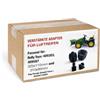 Generisch Adattatore rinforzato per pneumatici Rolly Toys 409303 e 409587 (325 x 110 e 310 x 95) su Peg Perego John Deere Ground Force e Ground Loader